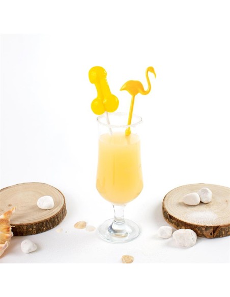 Piruleta de Pene Sabor Pina Colada con Alcohol