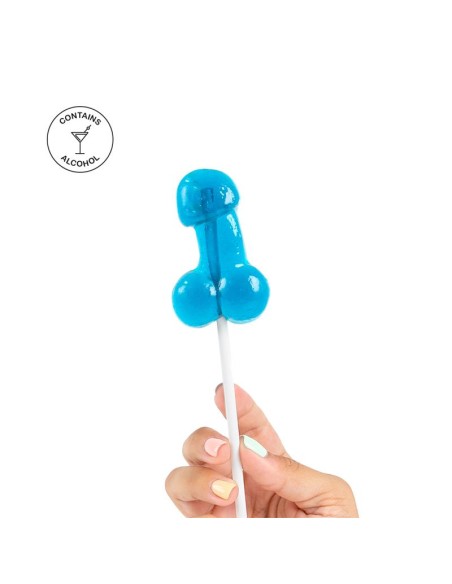 Piruleta de Pene Sabor Gin Tonic con Alcohol