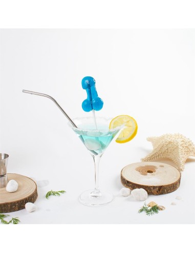 Piruleta de Pene Sabor Gin Tonic con Alcohol