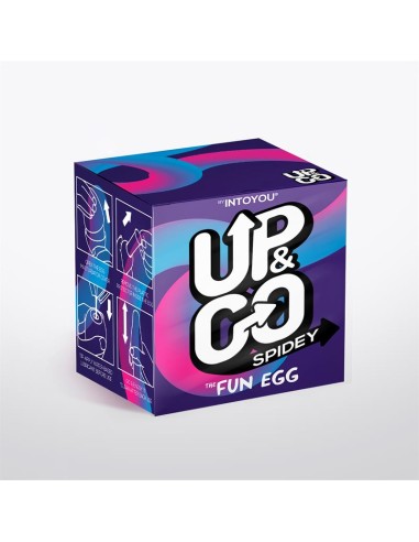 Spidey Huevo Masturbador Elastico Purpura