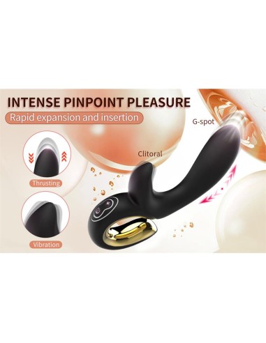 Lulu Vibrador con Thrusting