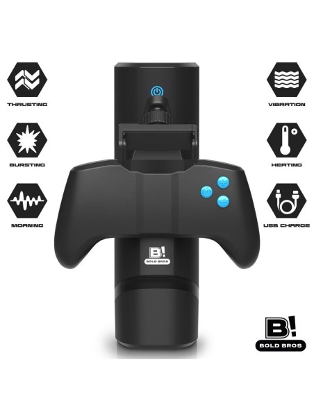 Conty Masturbador con Thrusting Vibracion y Calor Game Controller