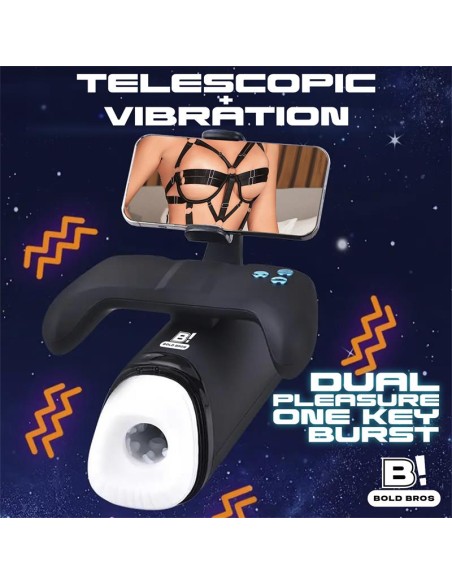 Conty Masturbador con Thrusting Vibracion y Calor Game Controller