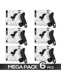 Pack de 6 Fivib Estimulador de Dedo USB Silicona