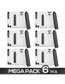 Pack 6 Magny Bala Vibradora Recargable USB Magnetico