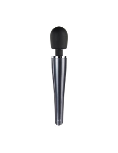 Wand Massager Relyme USB Silicone Black