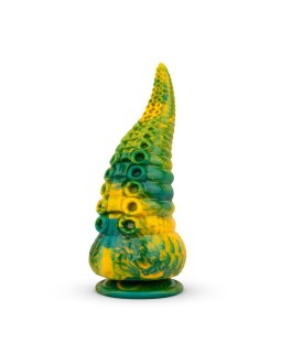 Dildo Tentacle Delight Verde y Amarillo 224 cm 88 2