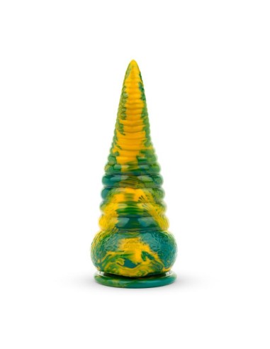 Dildo Tentacle Delight Verde y Amarillo 224 cm 88
