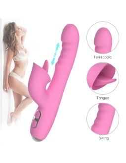 T May Vibrador con Empuje y Movimiento Swing 2