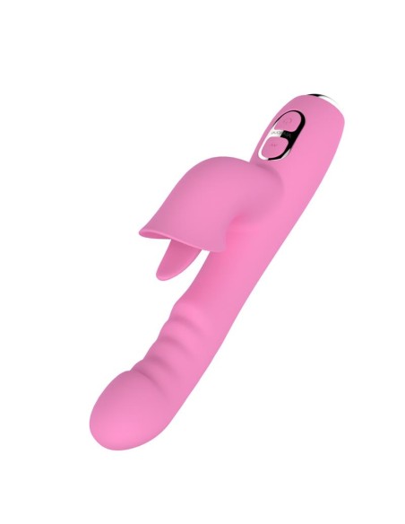 T May Vibrador con Empuje y Movimiento Swing