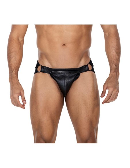 JOCKSTR4P02 Suspensorio Jocksnap Negro