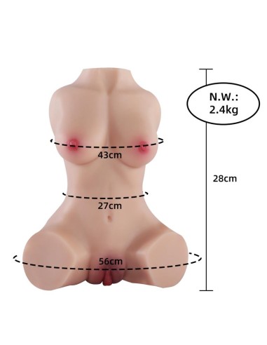 Susie Torso Masturbador Realista