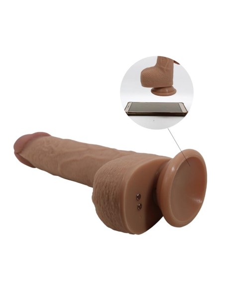 Tommy Dildo Realista con Vibracion y Thrusting con Contorl Remoto