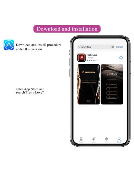 Abner Huevo Vibrador con App Lila