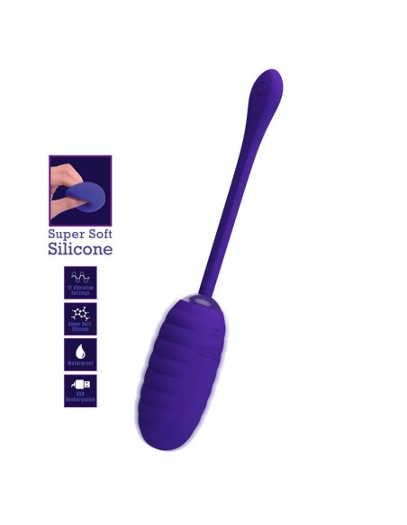 Kirk Huevo Vibrador Violeta