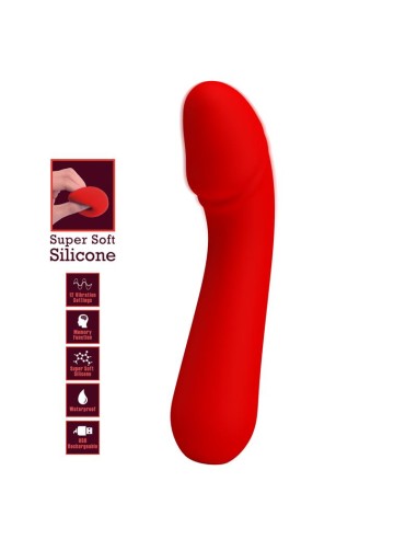 Cetus Vibrador Rojo