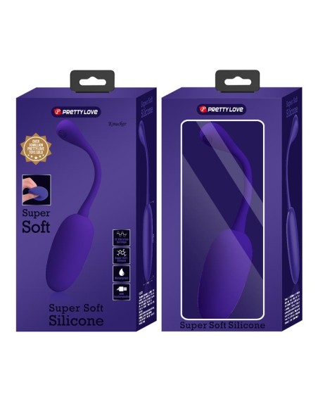 Knucker Huevo Vibrador Purpura