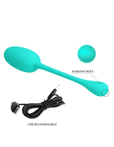 Knucker Huevo Vibrador Verde