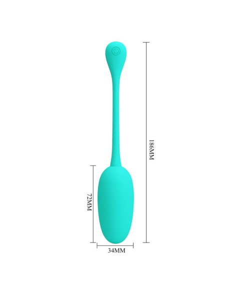 Knucker Huevo Vibrador Verde
