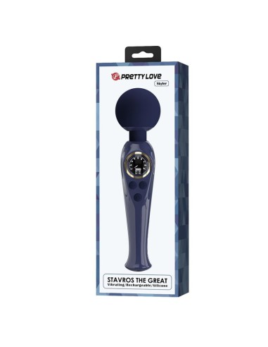 Skyler Masajeador con Pantalla Digital Azul