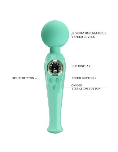 Skyler Masajeador con Pantalla Digital Verde