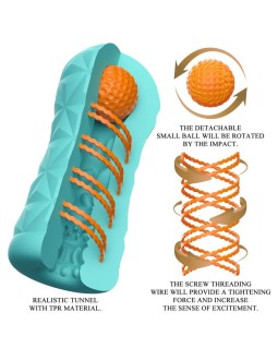 Victoria Caspar Masturbador Manual Bola Giratoria 2