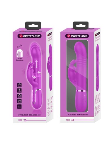 Coale Vibrador con Bolas Rotatorias y Up and Down USB