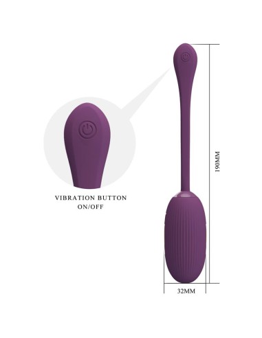Doreen Huevo Vibrador con Electro Shock y App