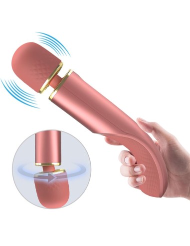 Masajeador USB Silicona Rosa