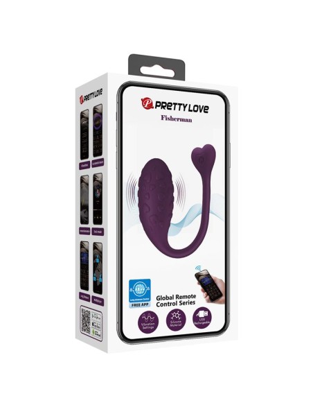 Fisherman Huevo Vibrador con APP
