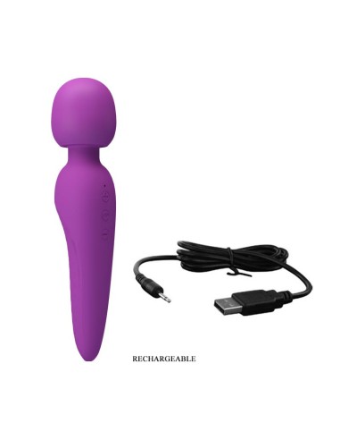 Meredith Masajeador USB Violeta