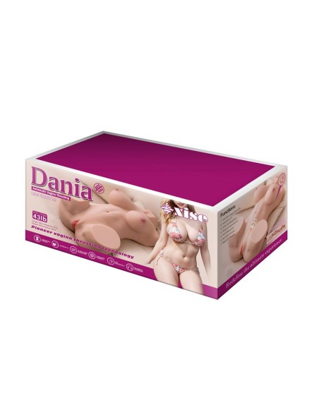 Masturbador Torso Dania Movimiento Thrusting 195 kg