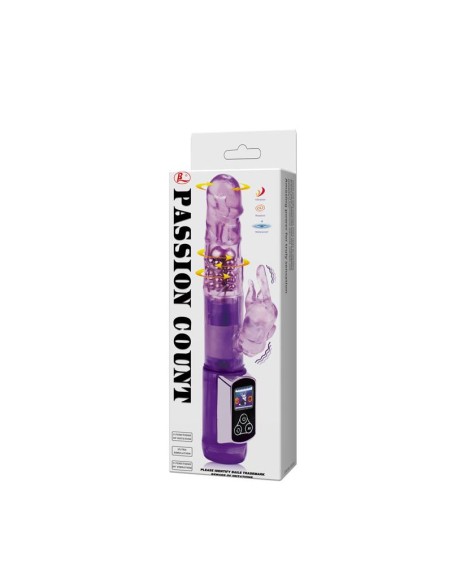 Baile Vibrador Passion Count Purpura