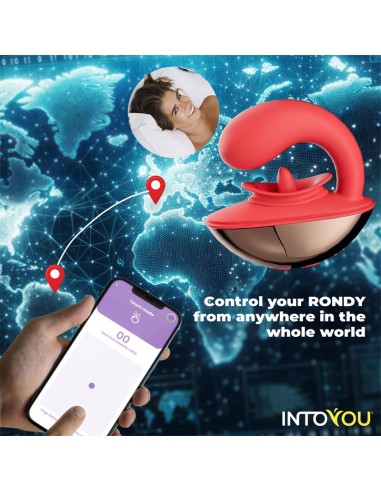 Rondy Estimulador con Vibracion y Lengua con App