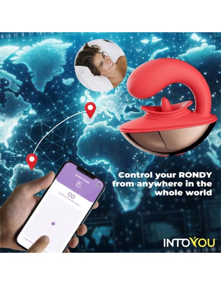 Rondy Estimulador con Vibracion y Lengua con App