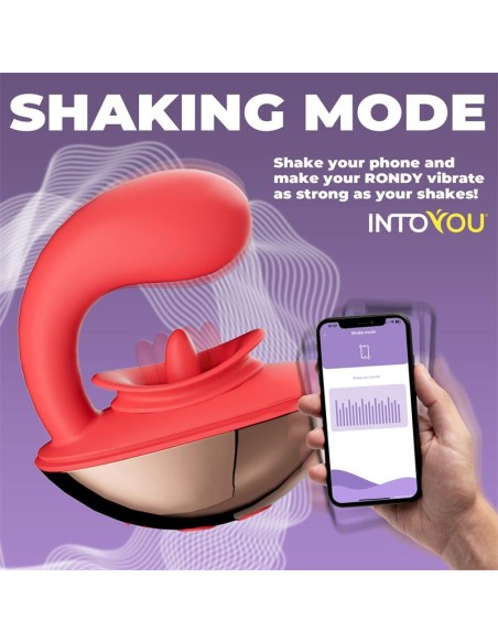 Rondy Estimulador con Vibracion y Lengua con App