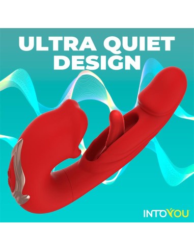 Mouty Vibrador con Funcion de Mordisqueo y Flipping con App