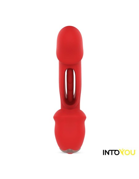 Mouty Vibrador con Funcion de Mordisqueo y Flipping con App