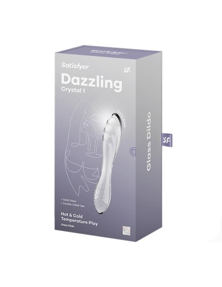 Estimulador de Cristal Dazzling Crystal 1 Hot and Cold Transparente