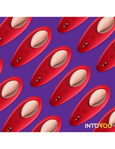 Vibrador de Braguita con APP Silicona Rojo