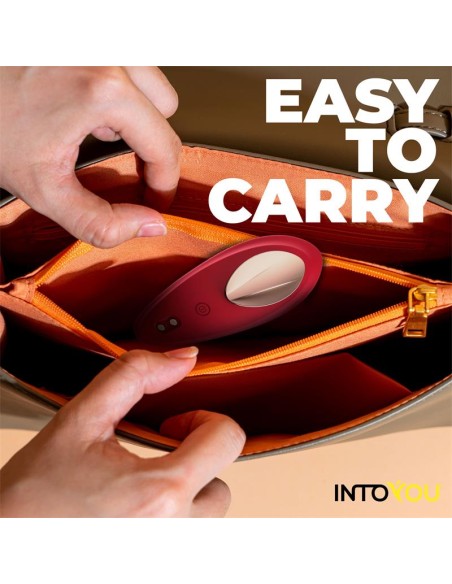 Vibrador de Braguita con APP Silicona Rojo