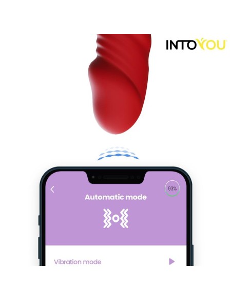 Ascen Vibrador con Thrusting y Waving y APP USB Magnetico