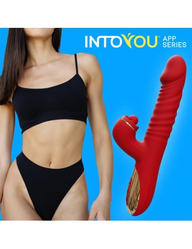 Ascen Vibrador con Thrusting y Waving y APP USB Magnetico