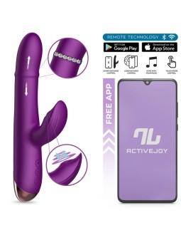 Sendel Vibrador con Anillo de Bolas Internas Up and Down y Pulsacion con App