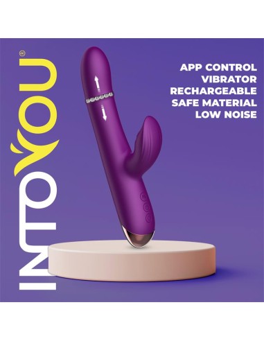 Sendel Vibrador con Anillo de Bolas Internas Up and Down y Pulsacion con App