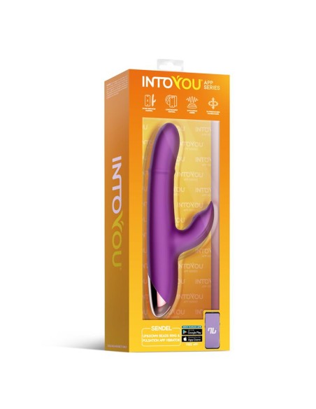 Sendel Vibrador con Anillo de Bolas Internas Up and Down y Pulsacion con App