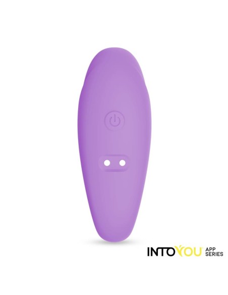 Juguete para Parejas con APP Flexible Silicona Lavanda