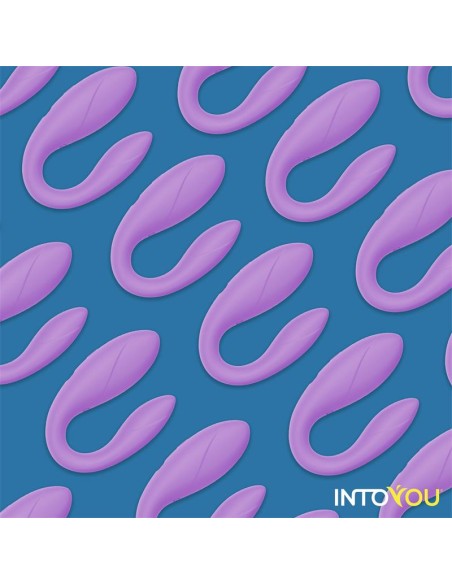 Juguete para Parejas con APP Flexible Silicona Lavanda
