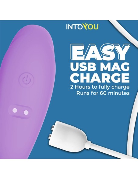 Juguete para Parejas con APP Flexible Silicona Lavanda