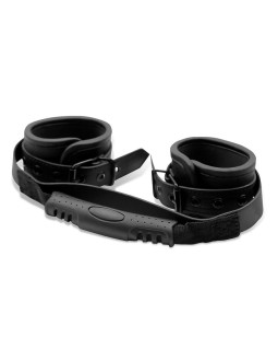 Esposas de Cuero Vegano con Asidero 2